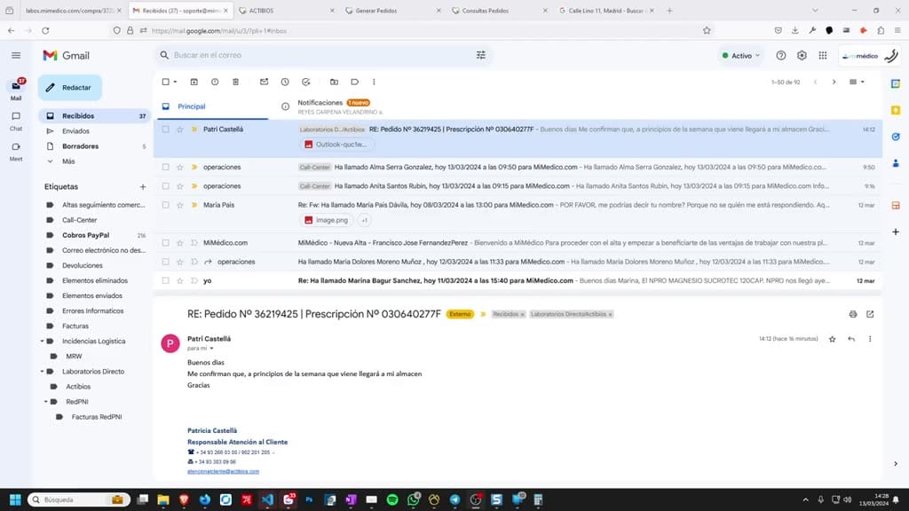 Captura del paso 1