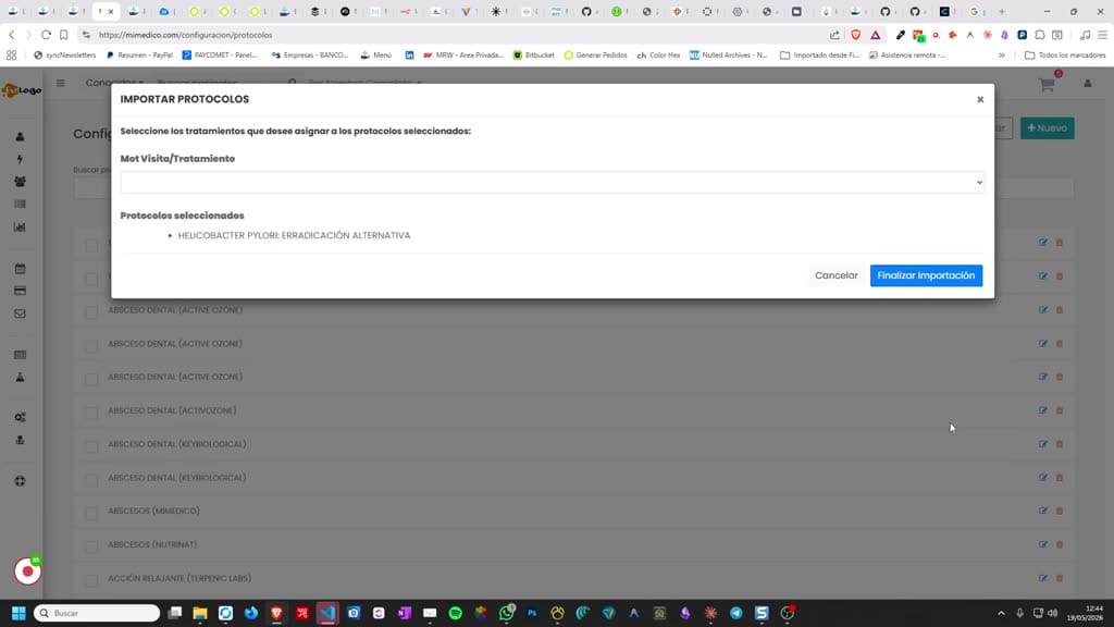Captura del paso 1