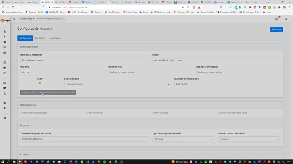Captura del paso 1