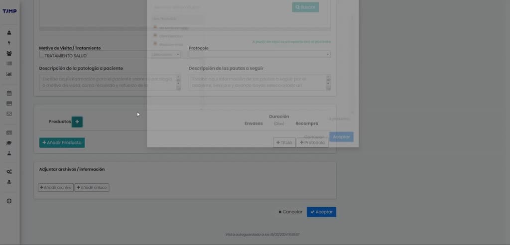 Captura del paso 1