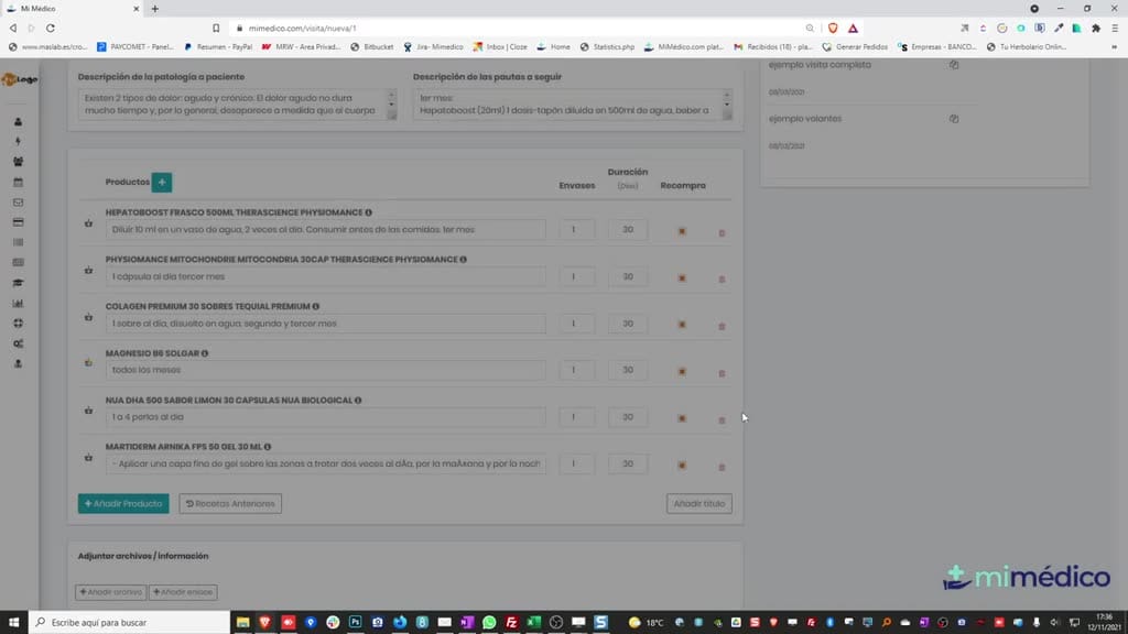 Captura del paso 2