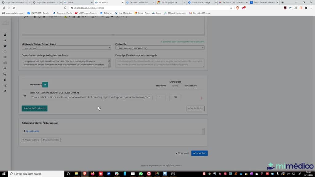Captura del paso 3