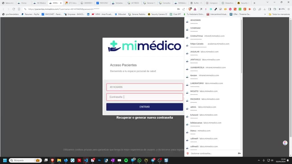 Captura del paso 3