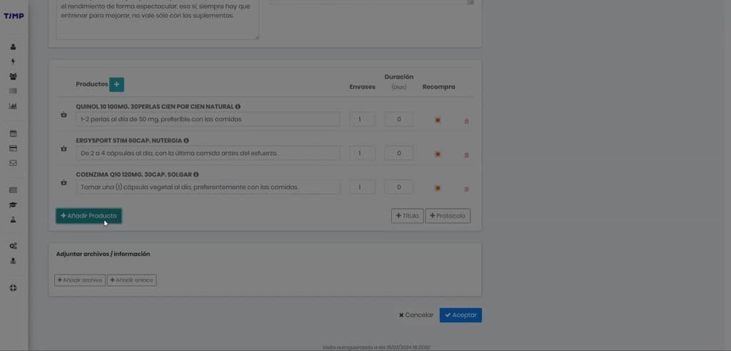 Captura del paso 2