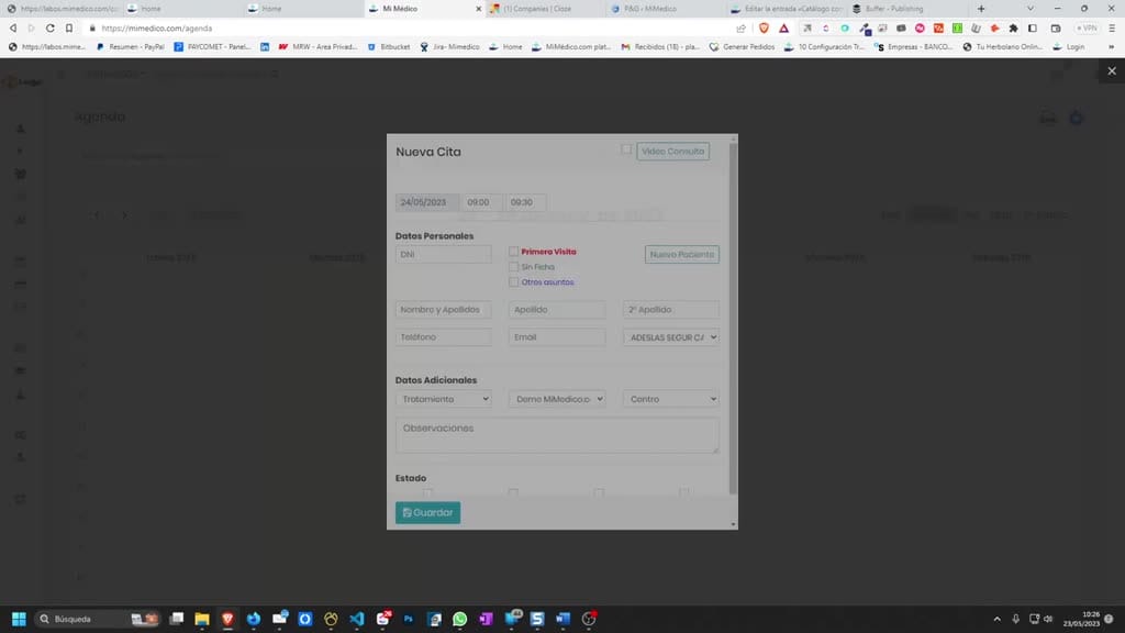 Captura del paso 3