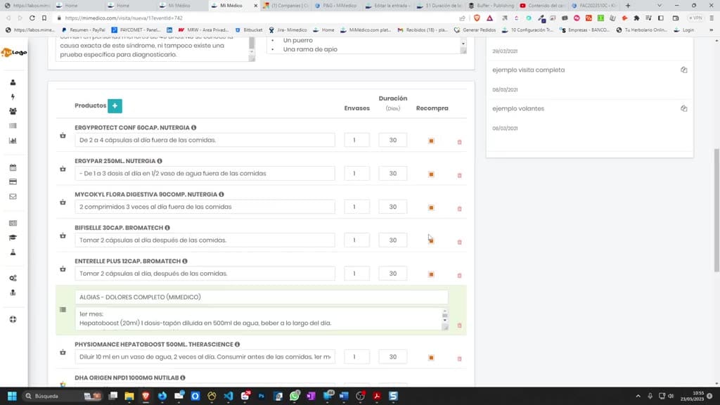 Captura del paso 3