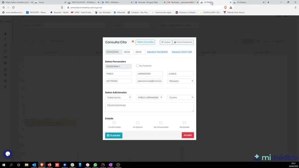 Captura del paso 5