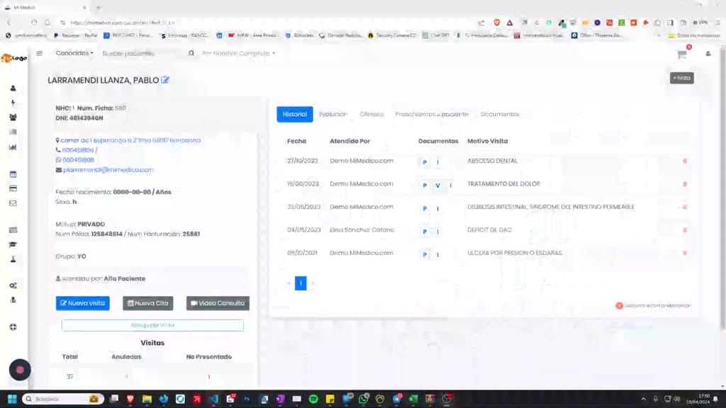 Captura del paso 2