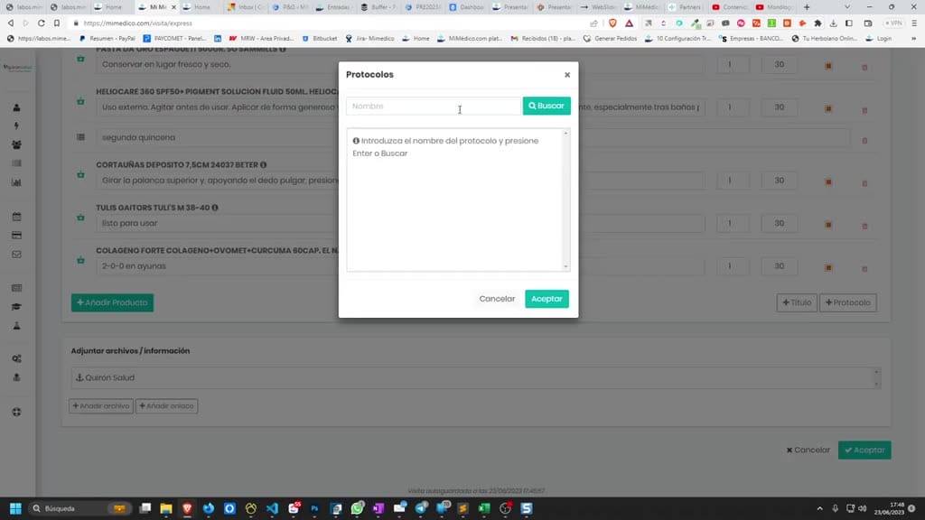 Captura del paso 3