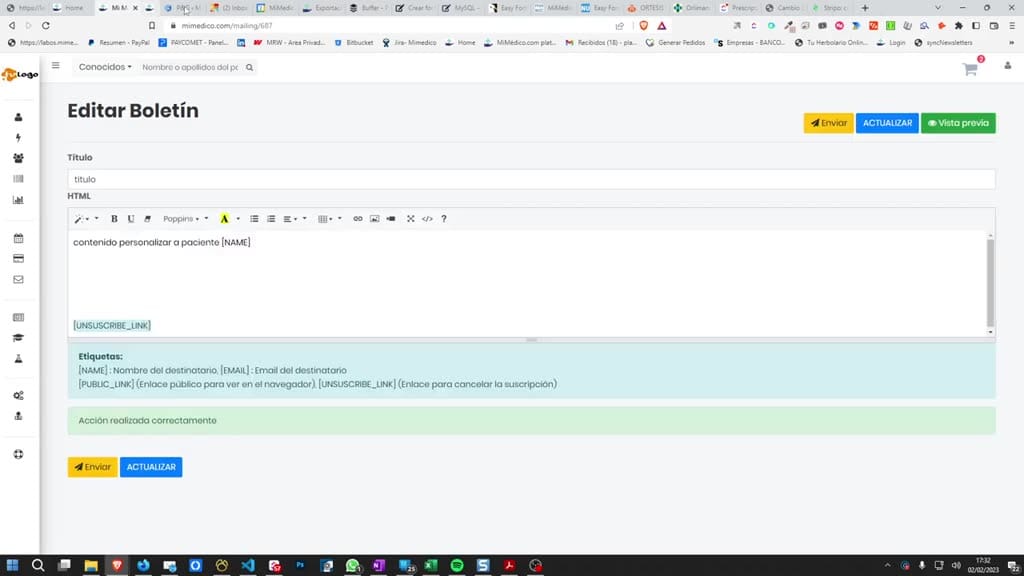 Captura del paso 5
