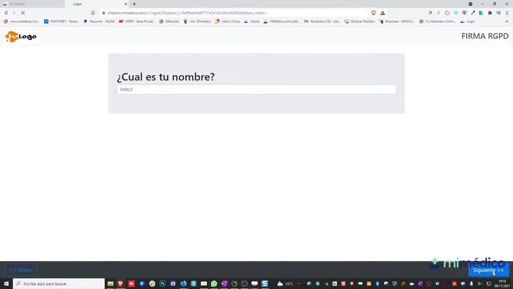 Captura del paso 3