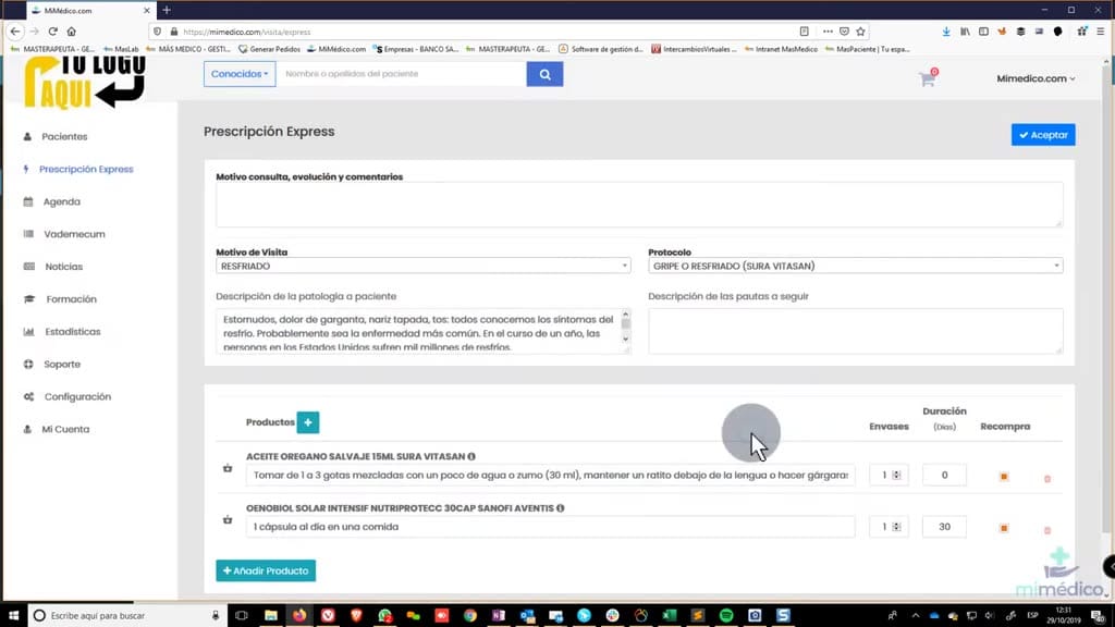 Captura del paso 3