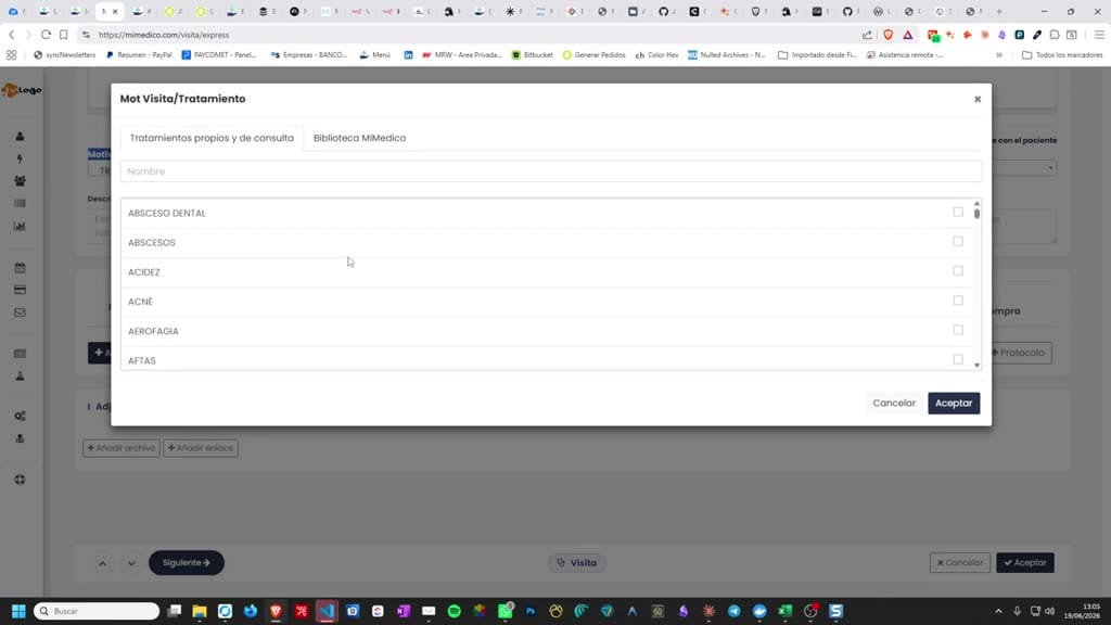 Captura del paso 1