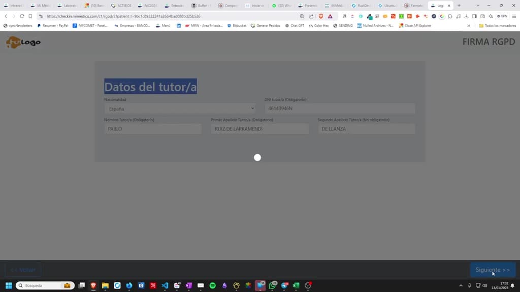 Captura del paso 3