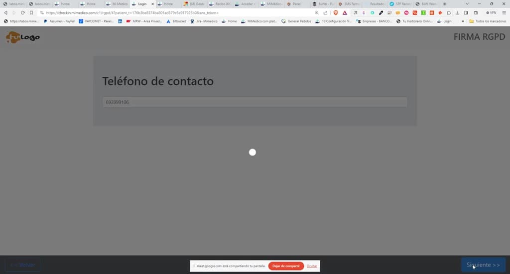 Captura del paso 1