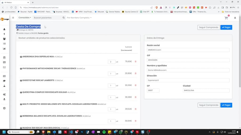 Captura del paso 3