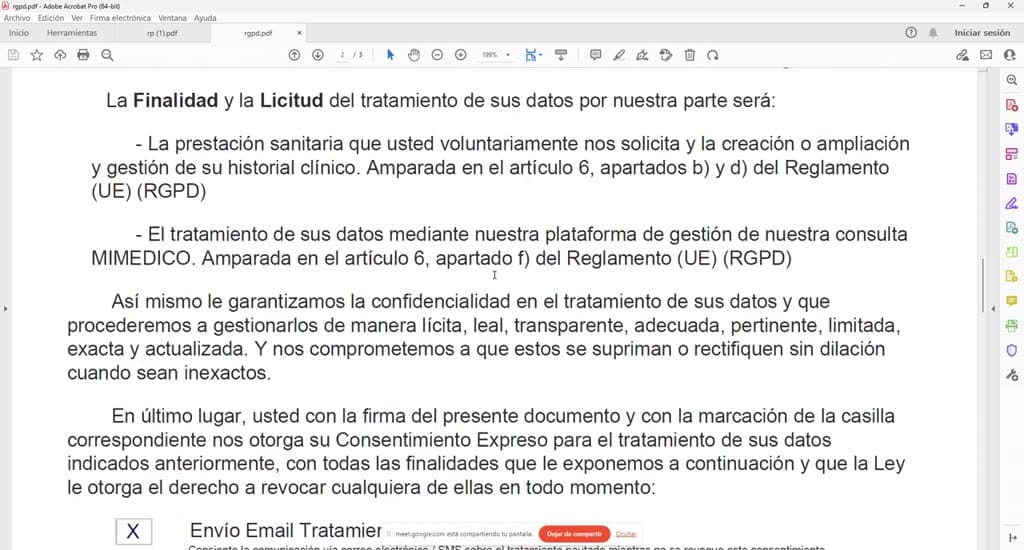 Captura del paso 2