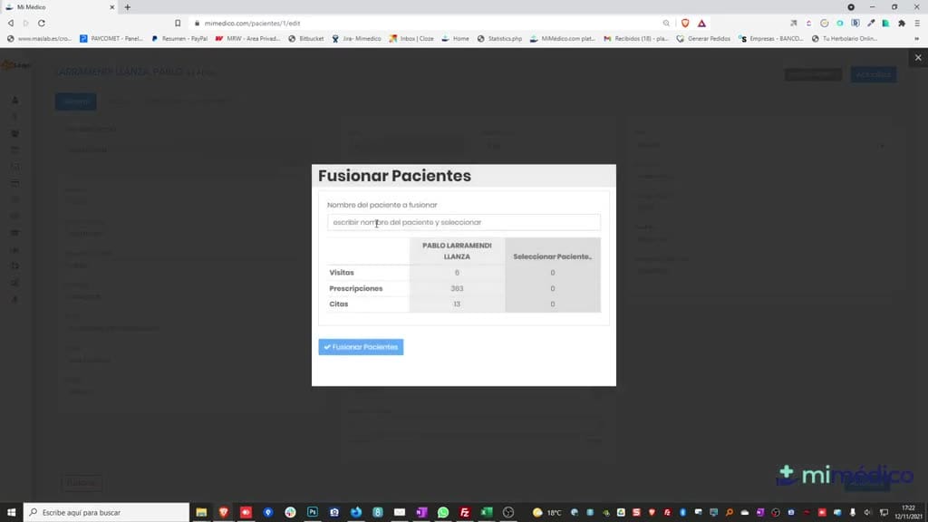 Captura del paso 3