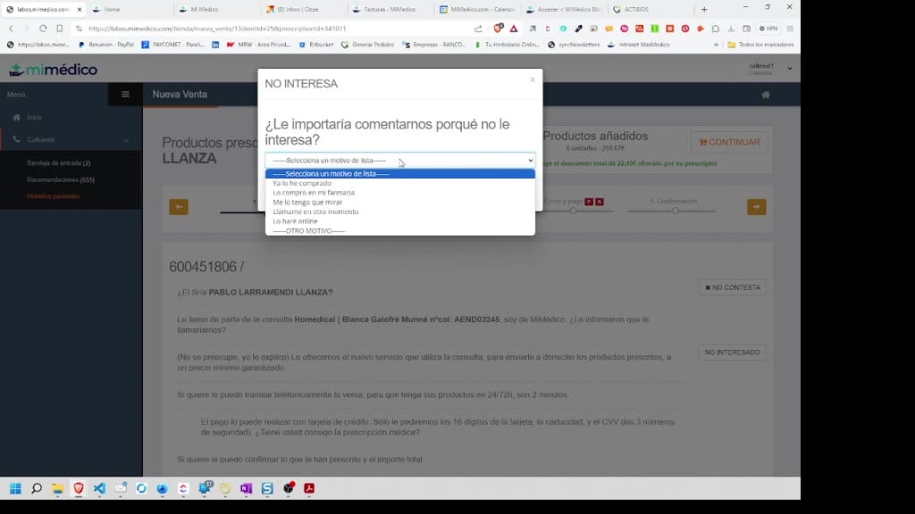 Captura del paso 3