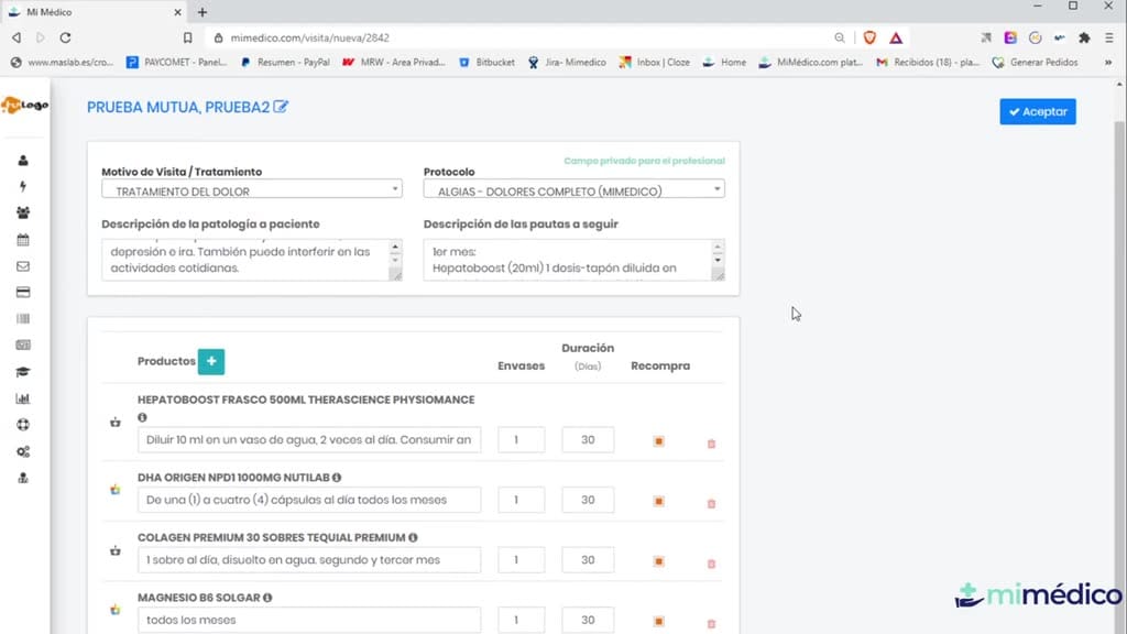 Captura del paso 5