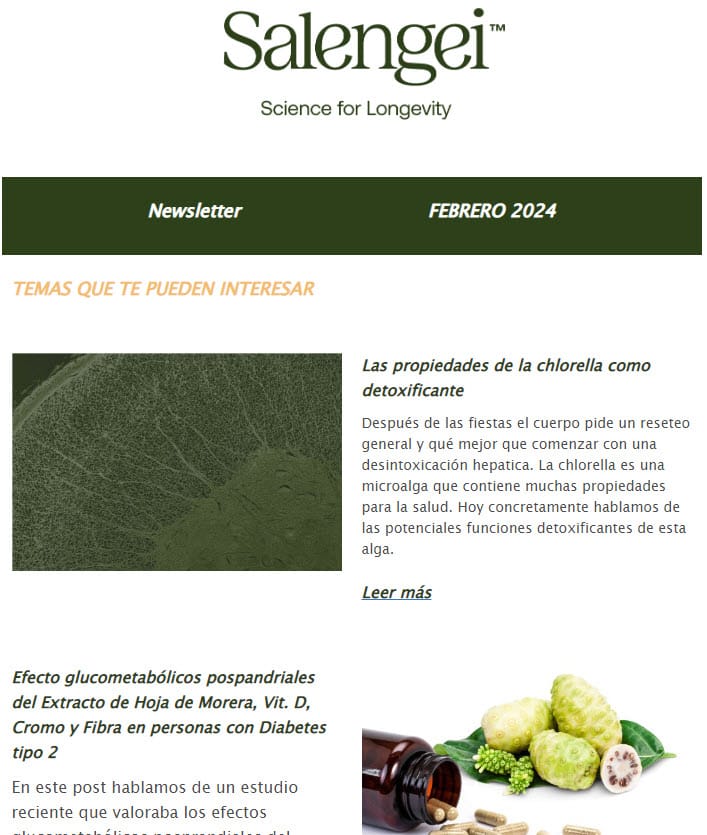 Noticias sobre salud y antienvejecimiento para profesionales