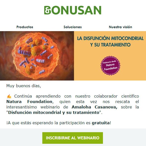 📅 Invitación webinario gratis: Disfunción mitocondrial