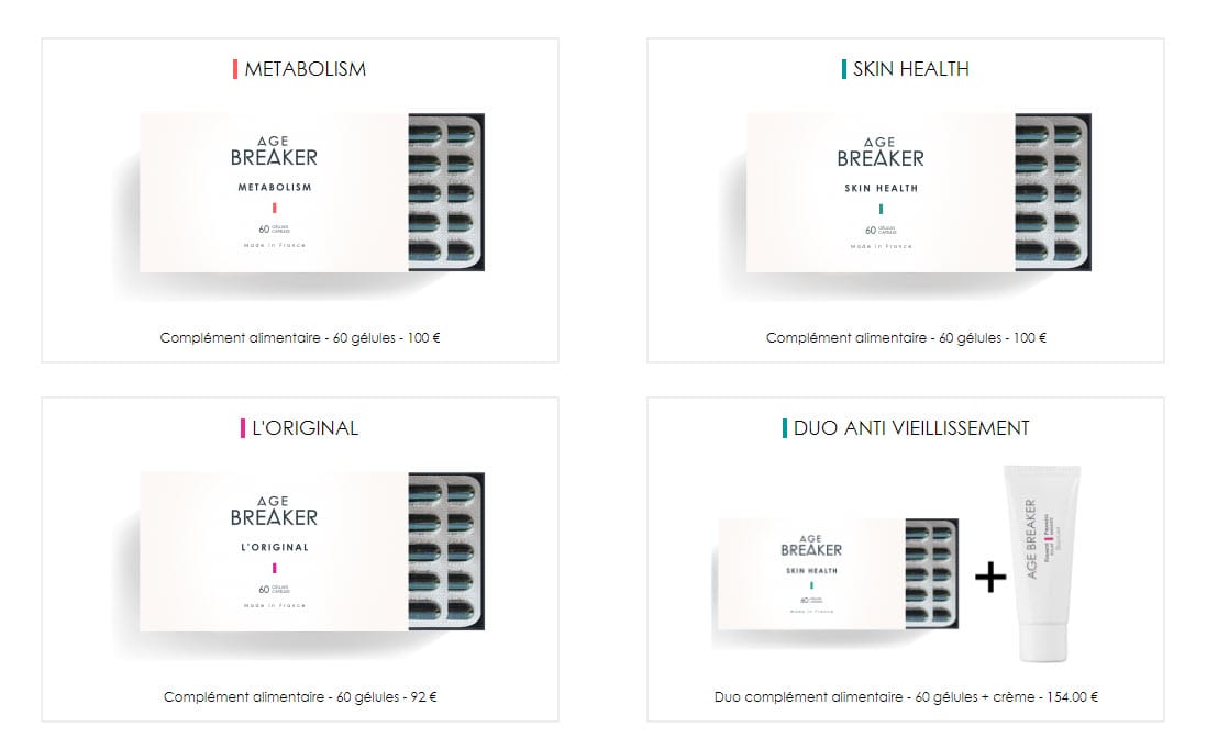 63 Nuevo laboratorio disponible en MiMédico.com AGE BREAKER