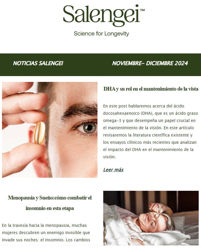 Noticias sobre salud y antienvejecimiento para profesionales