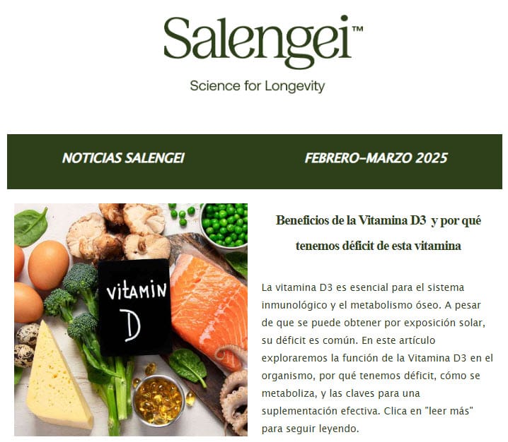 Noticias sobre salud y antienvejecimiento para profesionales