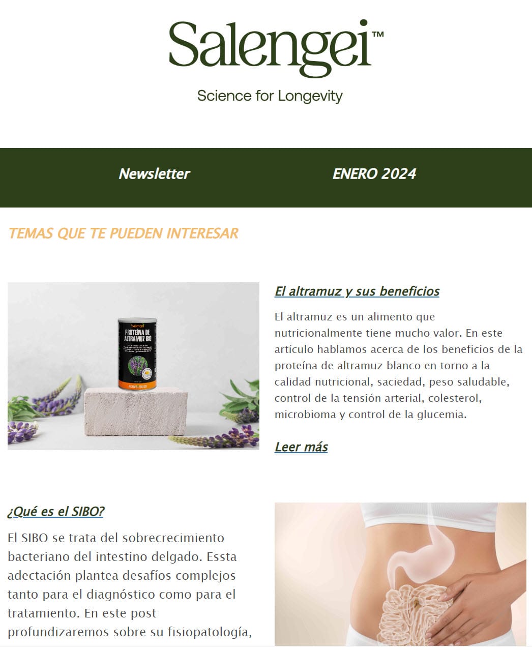 Noticias sobre salud y antienvejecimiento para profesionales