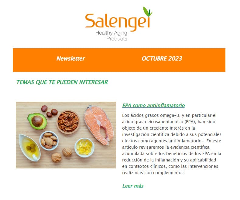 Noticias sobre salud y antienvejecimiento para profesionales