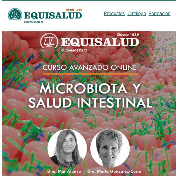 Beca Equisalud / Curso Avanzado sobre Microbiota y Salud Intestinal