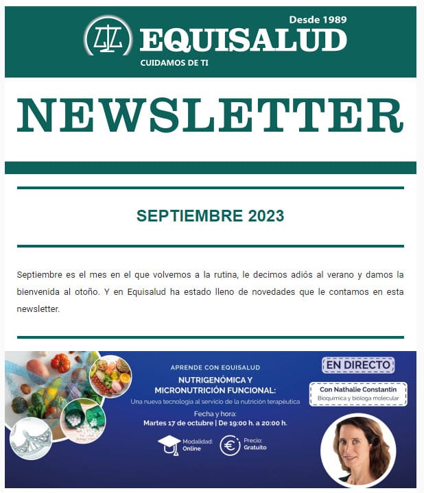 Newsletter de Equisalud: septiembre 2023