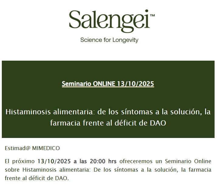 Histaminosis alimentaria: De los síntomas a la solución: la farmacia frente al déficit de DAO