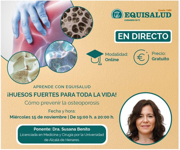 📅Formación gratuita y online | 🦴 Cómo prevenir la osteoporosis 🦴