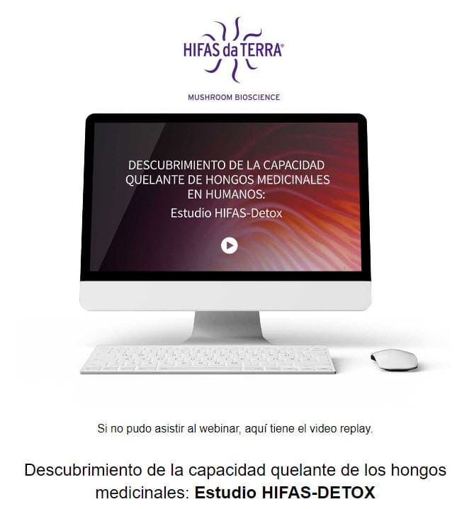 Descubrimiento de la capacidad quelante de los hongos medicinales: Estudio Hifas Detox