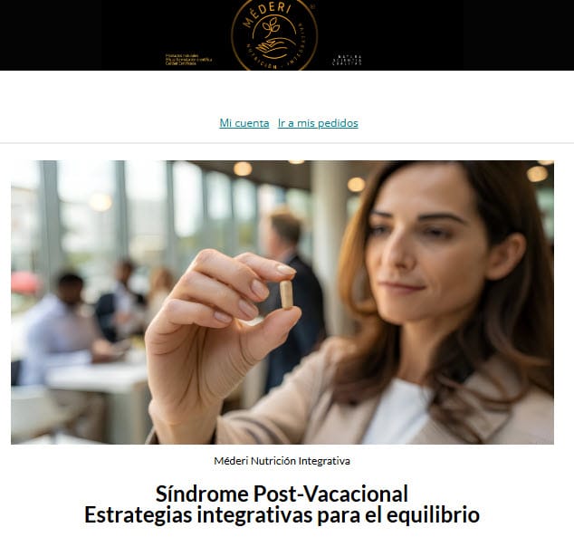 ¿Problemas de energía y concentración al regresar a la rutina?