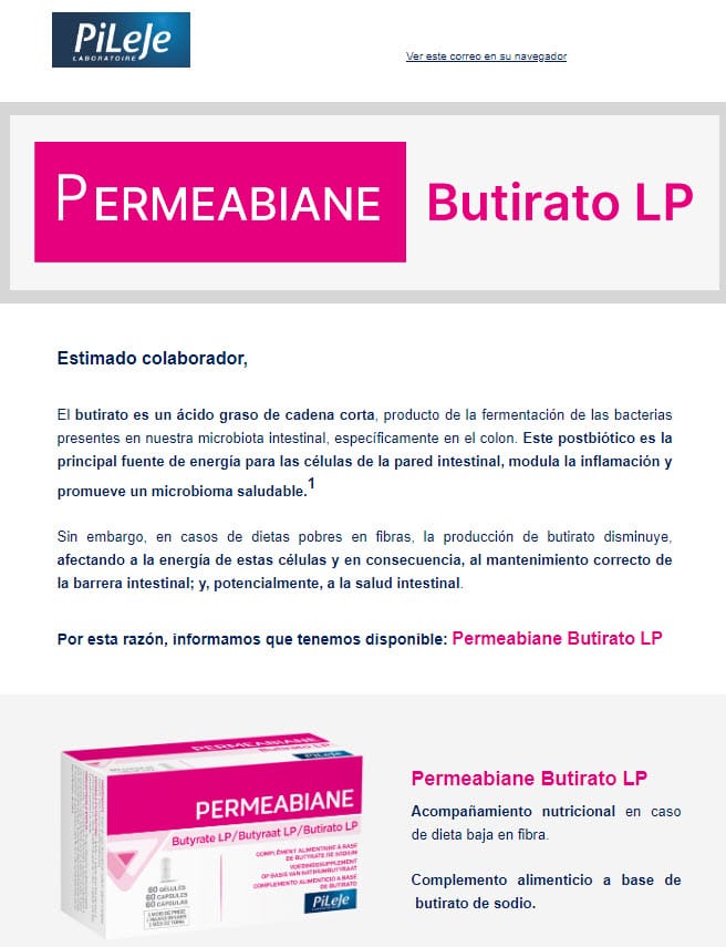 ¡Ya tenemos disponible Permeabiane Butirato LP!