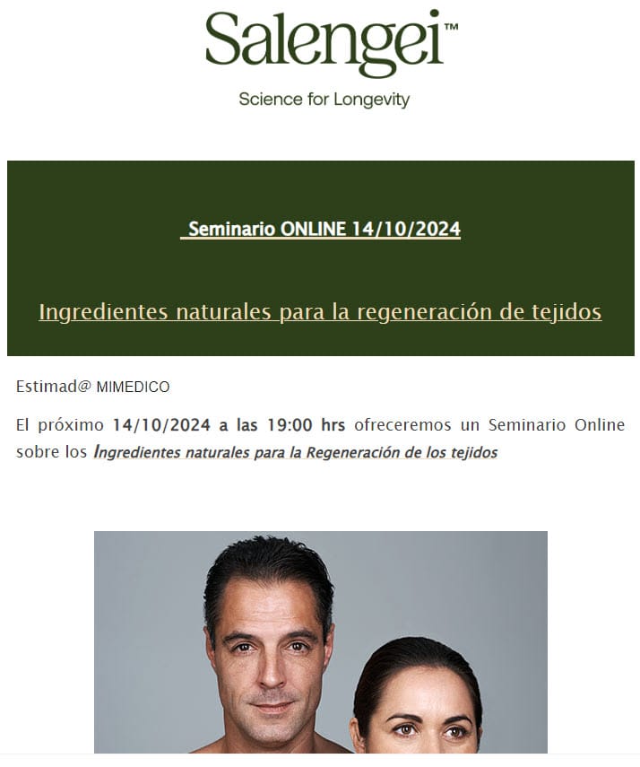 Ingredientes naturales para la regeneración de tejidos