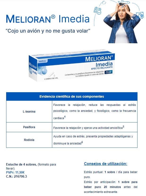 ¡Nuevo lanzamiento Melioran® Imedia! 🧠