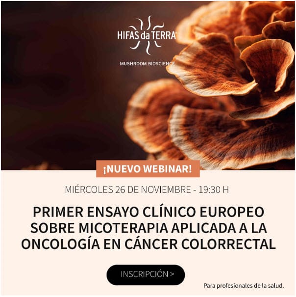 ¡NUEVO WEBINAR! Ensayo clínico Micromarker: enfoque integrativo para el cáncer colorrectal con hongos medicinales integral