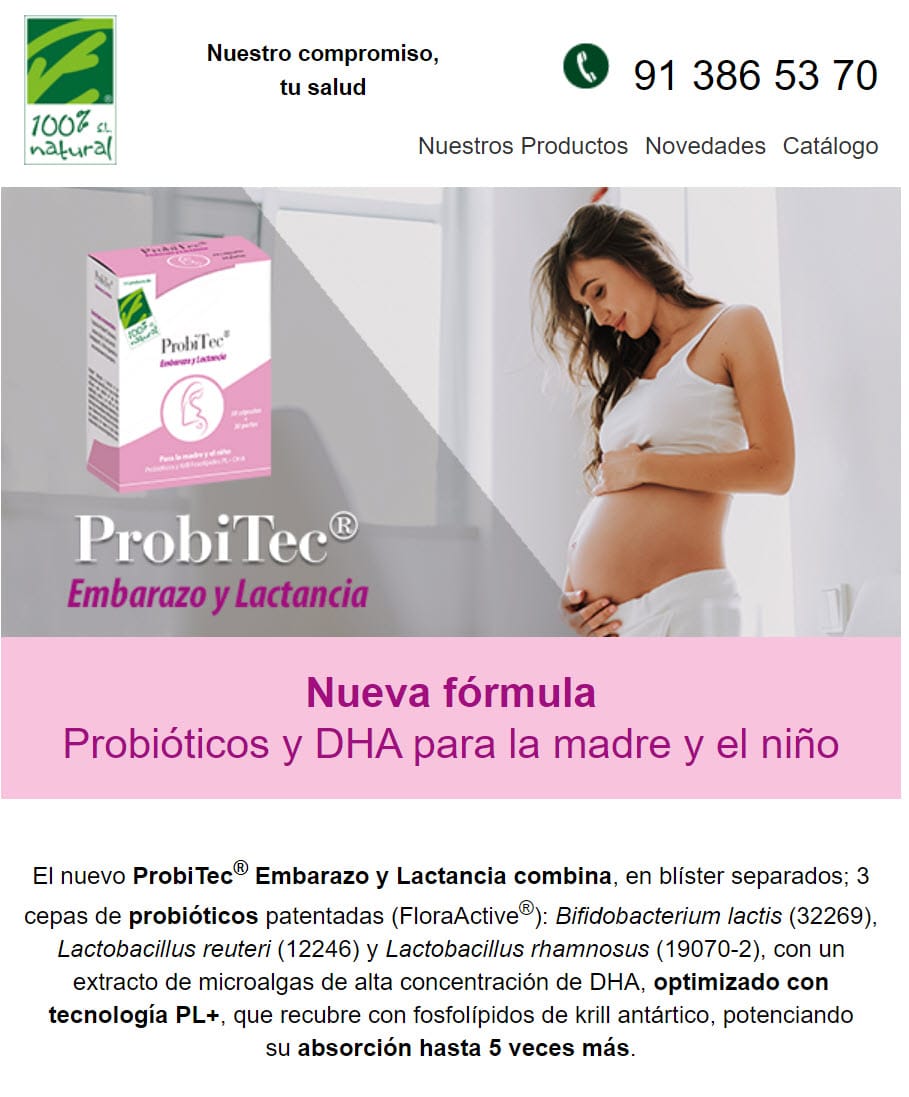 Nueva fórmula / Probitec® Embarazo y Lactancia