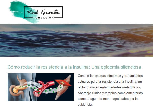 Últimos artículos en terapia marina y práctica clínica diaria