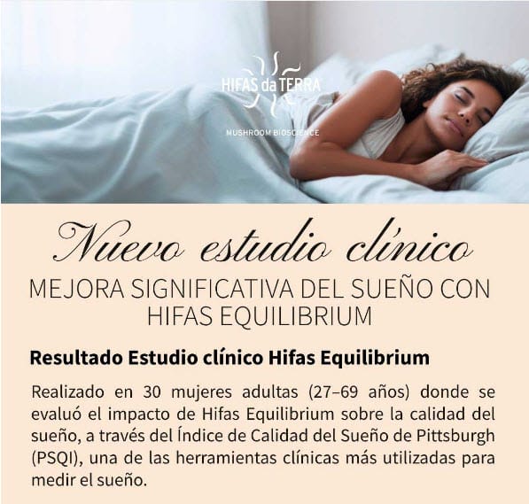 Nuevo estudio clínico: mejora significativa del sueño con Hifas Equilibrium