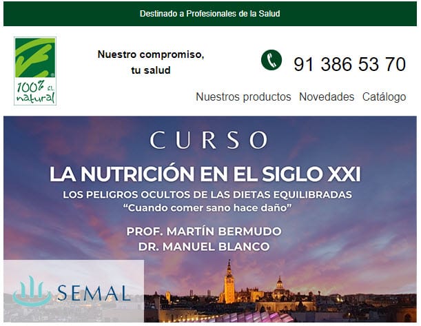 Curso SEMAL / Nutrición en el Siglo XXI / 17 mayo