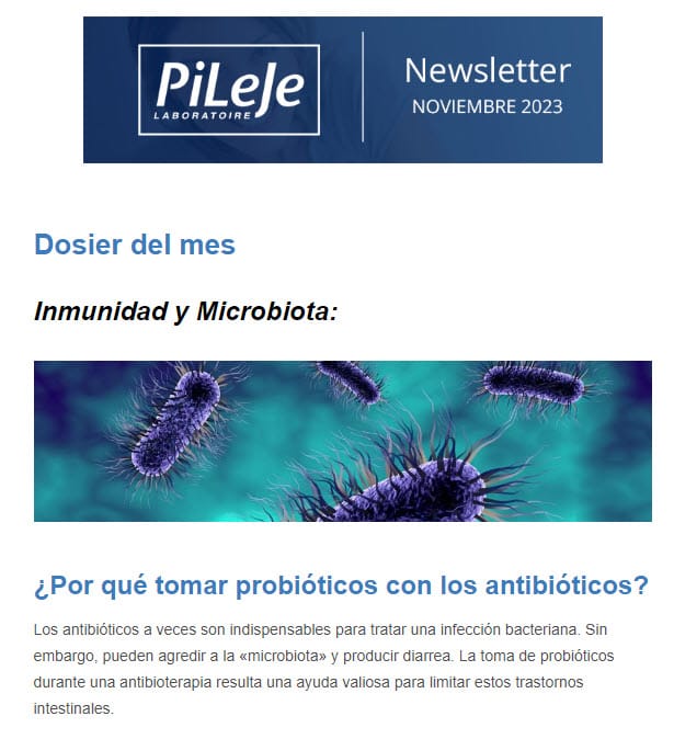 Info Salud Noviembre | Inmunidad y microbiota 🍀