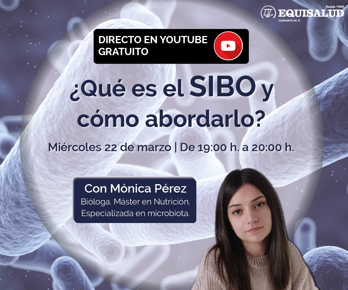 ¿Qué es el SIBO y cómo abordarlo? | ¡Directo gratuito en Youtube!