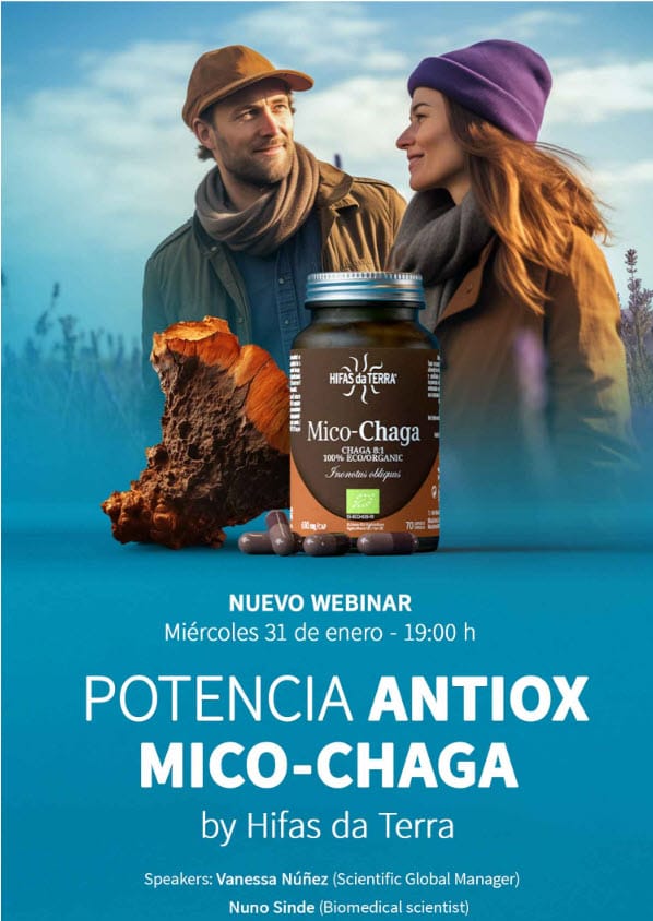 ¡EN DIRECTO! Potencia ANTIOX MICO-CHAGA by Hifas