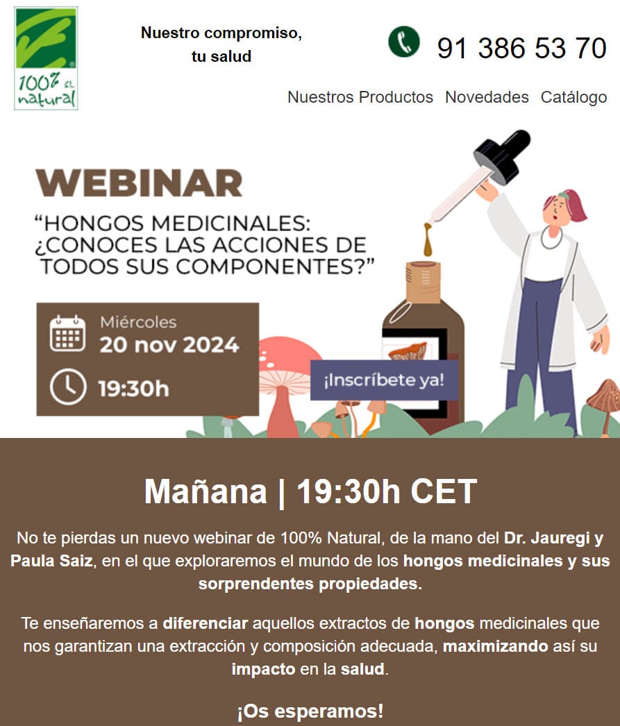Última oportunidad / Mañana / Webinar