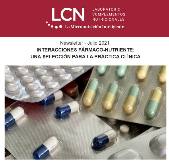 Interacciones fármaco-nutriente: una selección para la práctica clínica